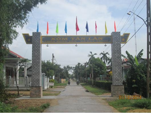 Duy Trinh phấn đấu hoàn thành chương trình Nông thôn mới vào năm 2015