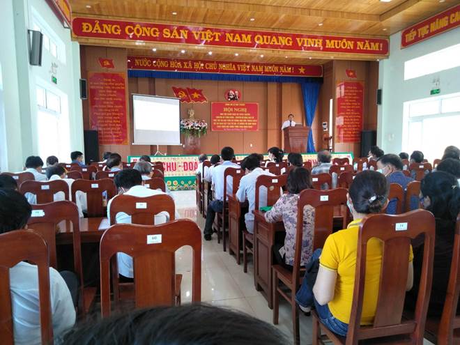 Hơn 200 cán bộ, đảng viên Duy Phước “Học tập và làm theo tư tưởng, đạo đức, phong cách Hồ Chí Minh”.