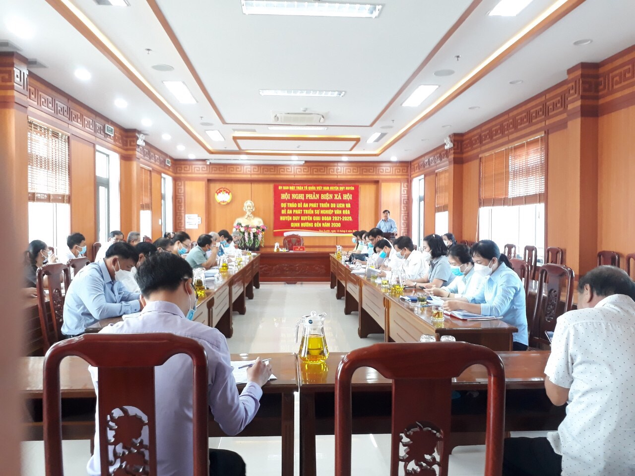 Hội nghị phản biện xã hội đối với Dự thảo Đề án Phát triển Du lịch và Đề án Văn hóa huyện Duy Xuyên