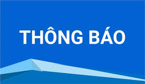 Thông báo điều chỉnh vị trí dự tuyển